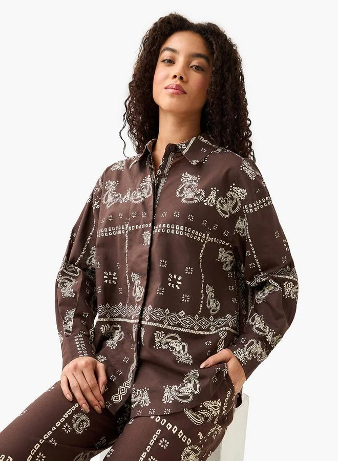 Lee Cooper Lee Cooper Shirt with Paisley Print